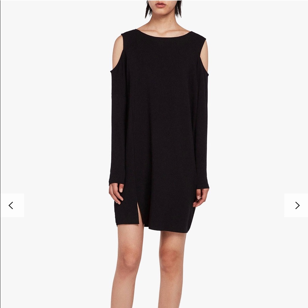 All Saints Cold Shoulder Dress